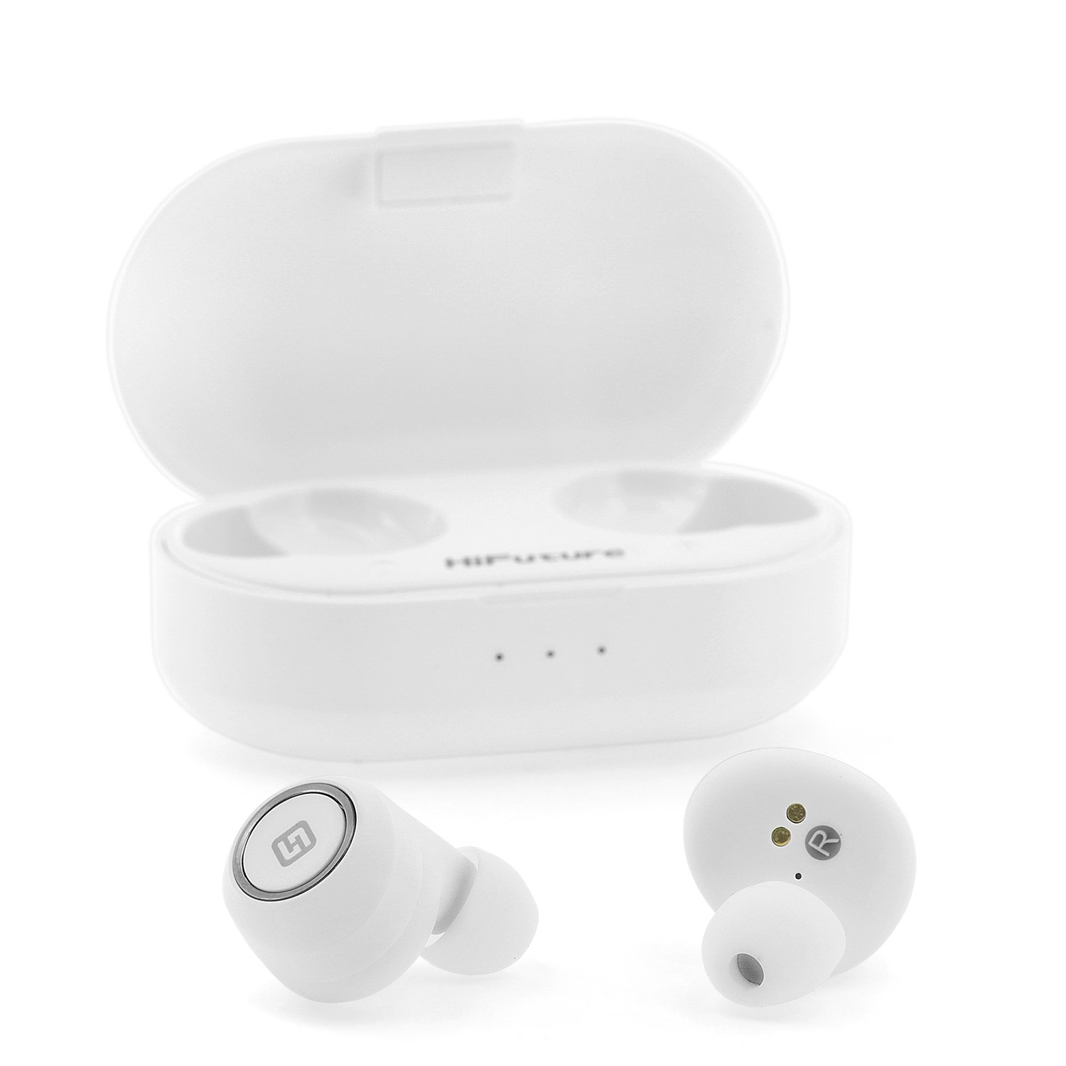 фото Беспроводные наушники hifuture bassbuds white