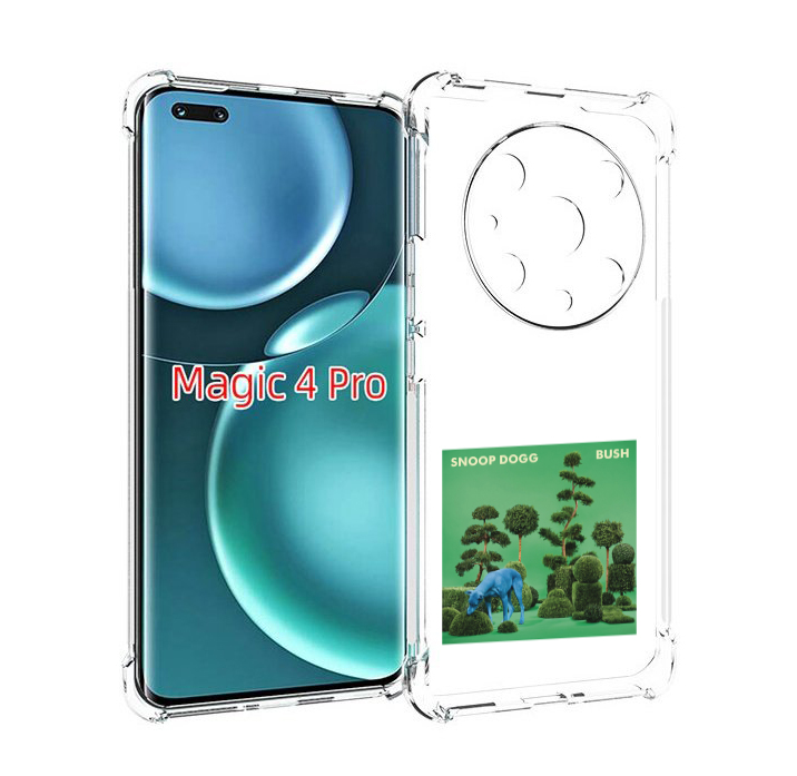 

Чехол MyPads Snoop Dogg BUSH для Honor Magic4 Pro, Прозрачный, Tocco