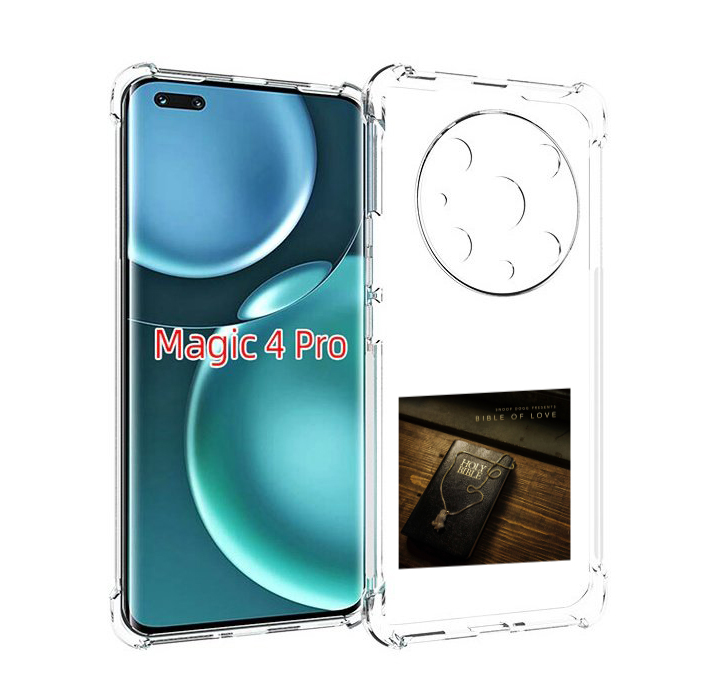 

Чехол MyPads Snoop Dogg BIBLE OF LOVE для Honor Magic4 Pro, Прозрачный, Tocco