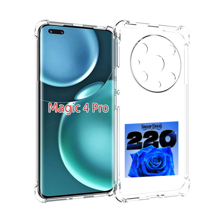 

Чехол MyPads Snoop Dogg 220 для Honor Magic4 Pro, Прозрачный, Tocco