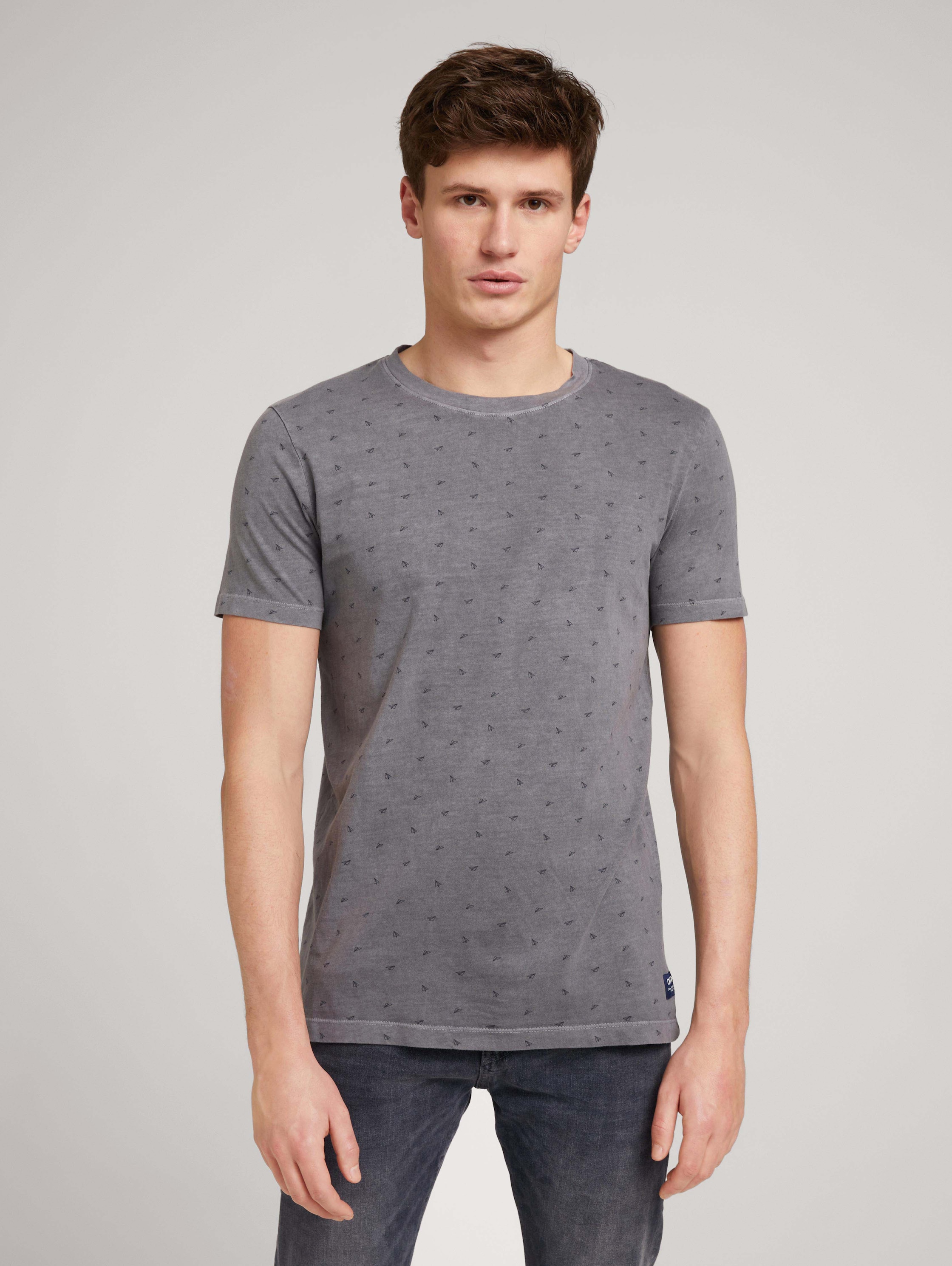 

Футболка мужская TOM TAILOR 1029952 серая S, 1029952