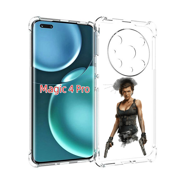 

Чехол MyPads Resident-Evil для Honor Magic4 Pro, Прозрачный, Tocco