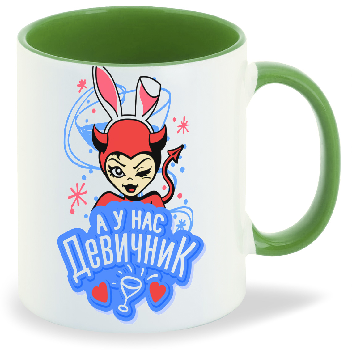 

Кружка CoolPodarok А у нас девичник, А у нас девичник