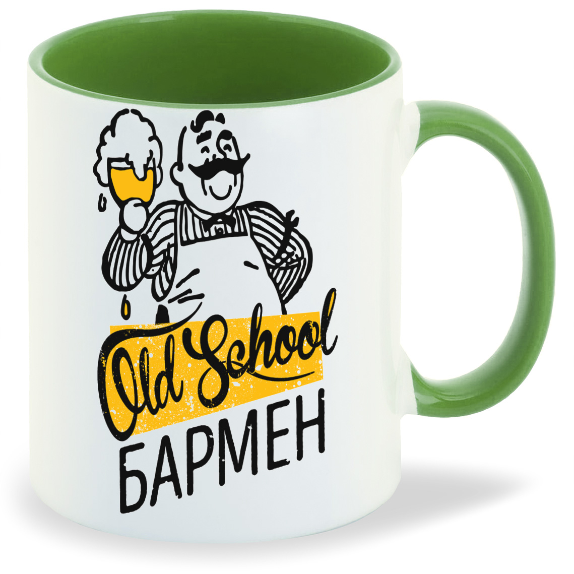 

Кружка CoolPodarok Бармен 2, Бармен 2