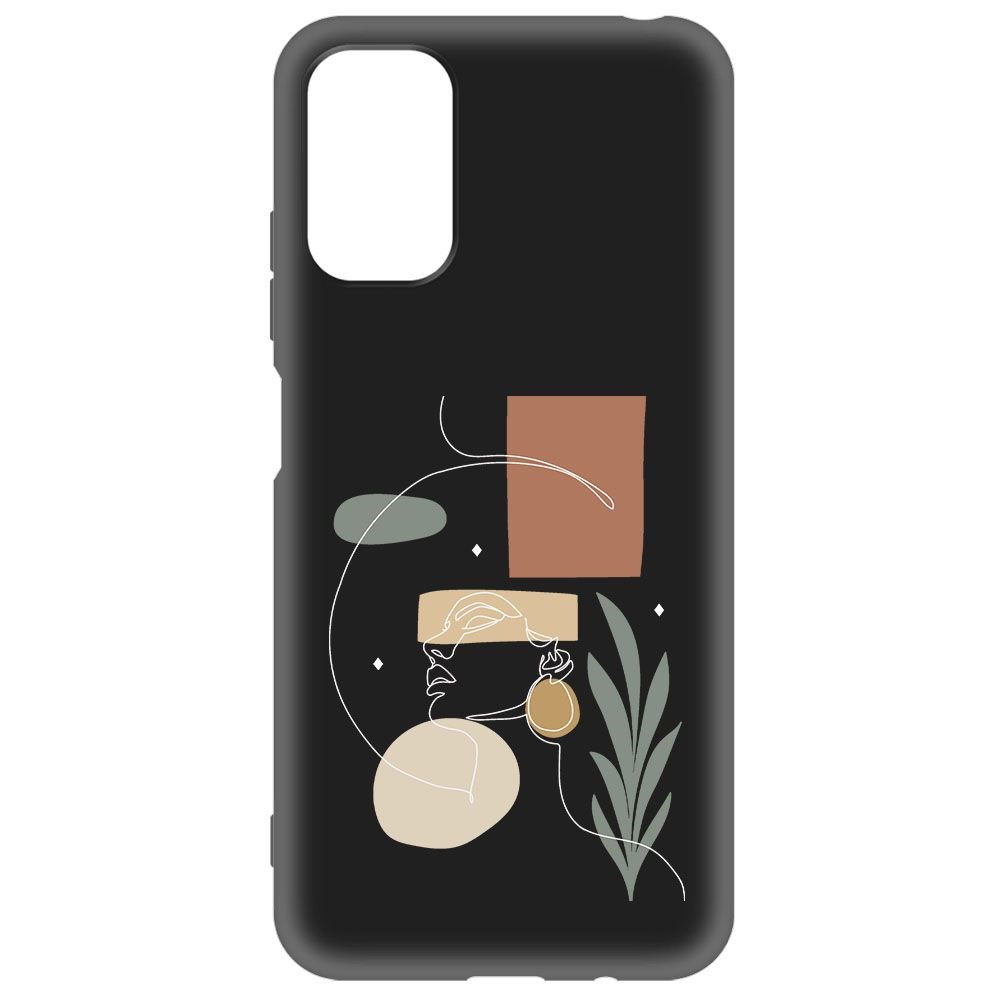 

Чехол-накладка Krutoff Soft Case Элегантность для Xiaomi Poco M3 Pro черный