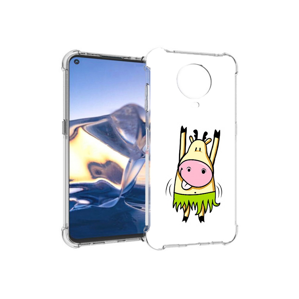 

Чехол MyPads Tocco для Nokia G10 Веселая корова (PT171673.98.42), Tocco