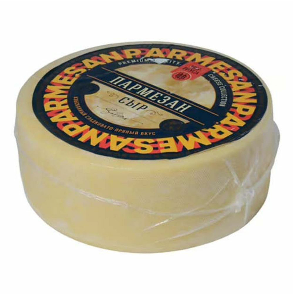 Сыр твердый Мир вкуса Пармезан 40% БЗМЖ
