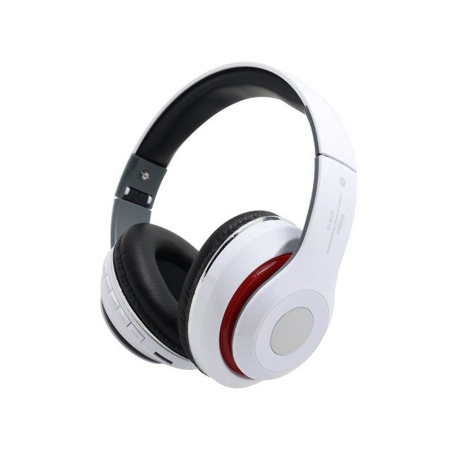 фото Беспроводные наушники-плеер stn 13 stereo headphones белый nobrand