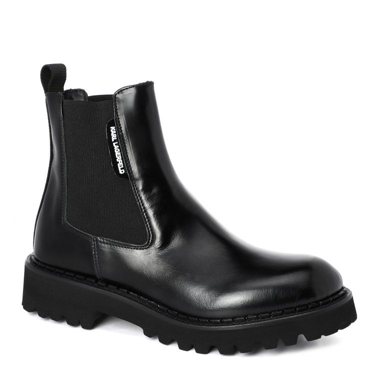 фото Женские ботинки челси karl lagerfeld troupe gore boot lthr kl45440i цв. черный 37 eu