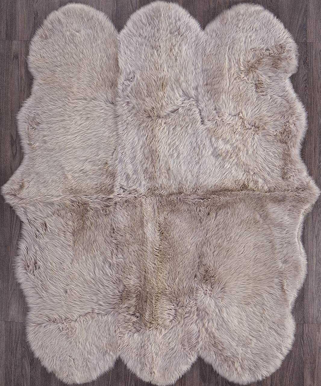 

Ковер Овчина Sheepskin 150x190 темно бежевый