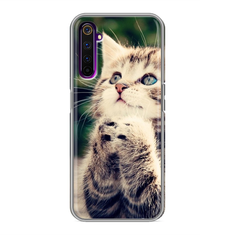 фото Чехол для realme 6 pro с рисунком и защитой камеры 100gadgets