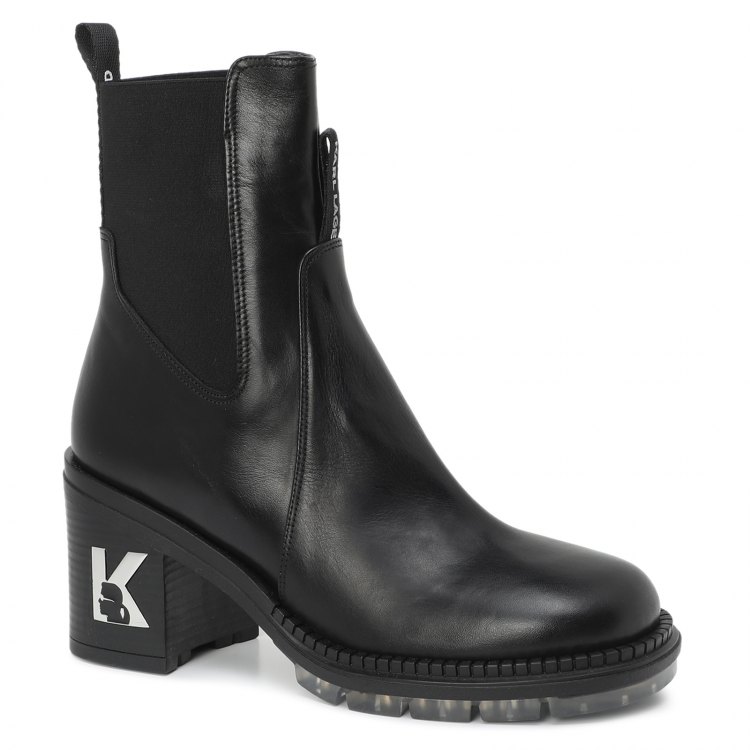 

Женские ботинки Челси KARL LAGERFELD LANCER II Midi Gore Boot KL33640 цв. черный 38 EU, KL33640