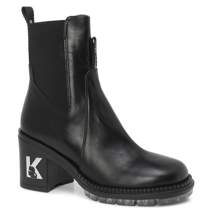

Женские ботинки Челси KARL LAGERFELD LANCER II Midi Gore Boot KL33640 цв. черный 37 EU, KL33640