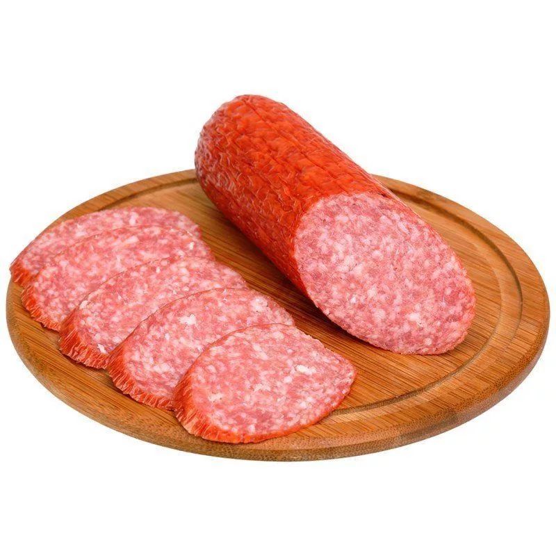 

Колбаса варено-копченая Заповедные Продукты Сервелат Столичный 300 г