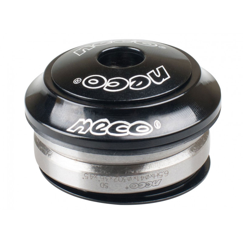 

Рулевой набор 6-190371 H23 1-1/8 IS41.2/28.6 IS41.2/30 пром подш OD41x36°x45, черный NECO