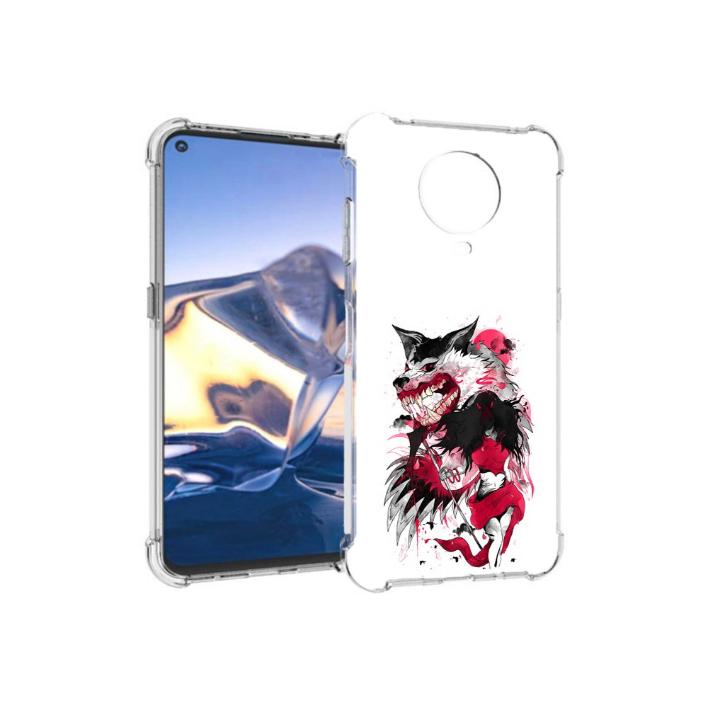 

Чехол MyPads Tocco для Nokia G10 красная шапочка (PT171673.98.410), Tocco