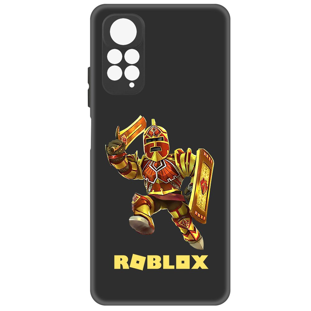 

Чехол-накладка Софт Roblox-Рэдклифф для Xiaomi Redmi Note 11 Pro, Черный