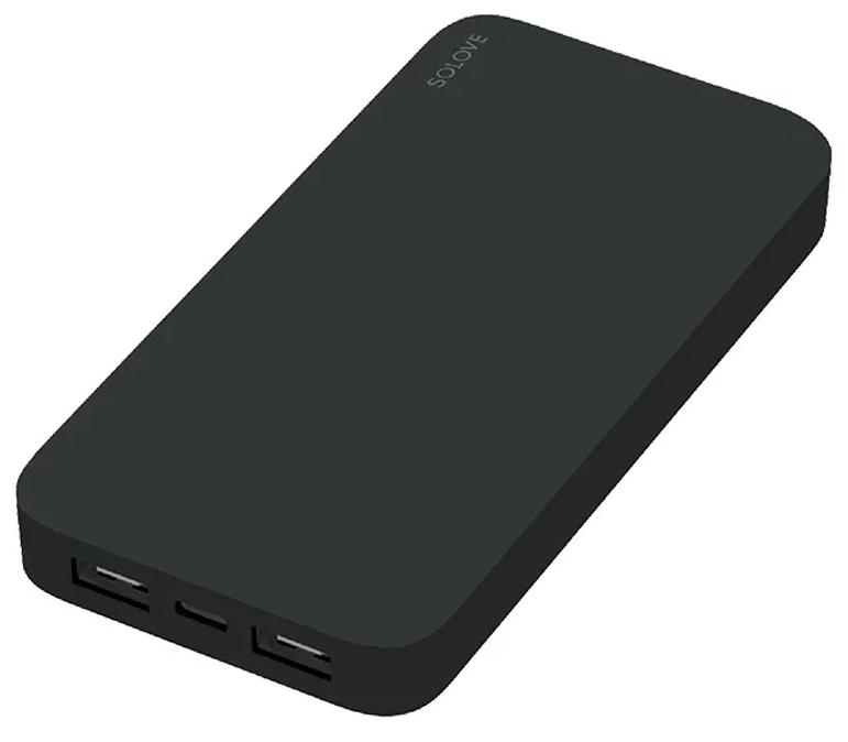 фото Внешний аккумулятор xiaomi solove 20000mah (black)