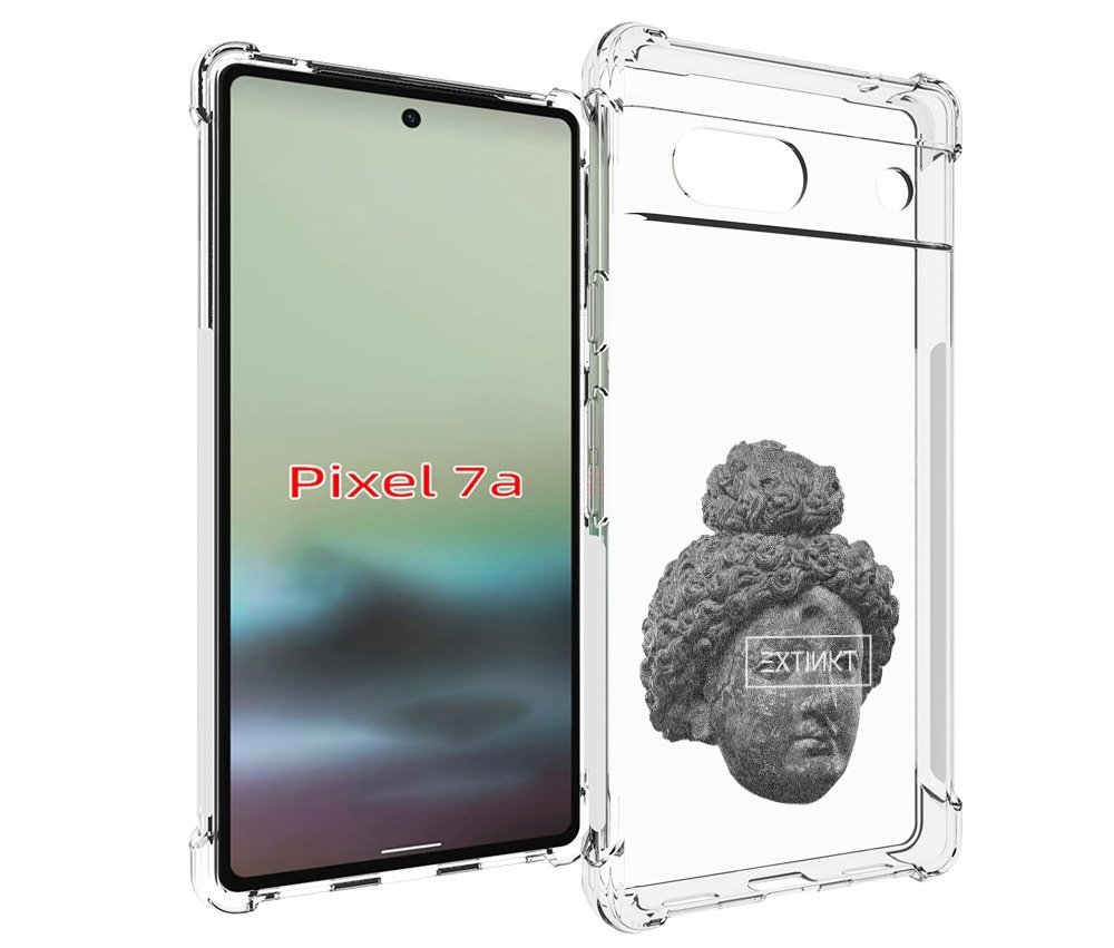 

Чехол MyPads каменное лицо девушки для Google Pixel 7A, Tocco