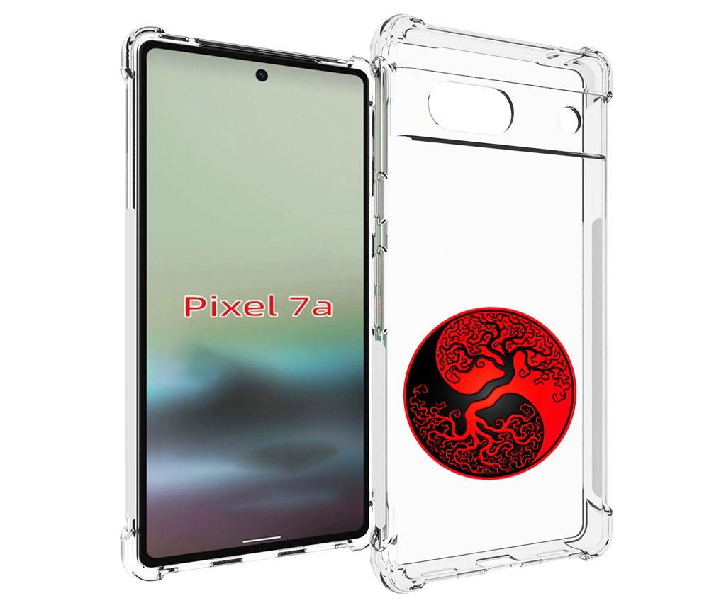 

Чехол MyPads инь янь дерево для Google Pixel 7A, Tocco