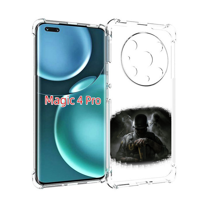 

Чехол MyPads Rainbow Six Siege для Honor Magic4 Pro, Прозрачный, Tocco