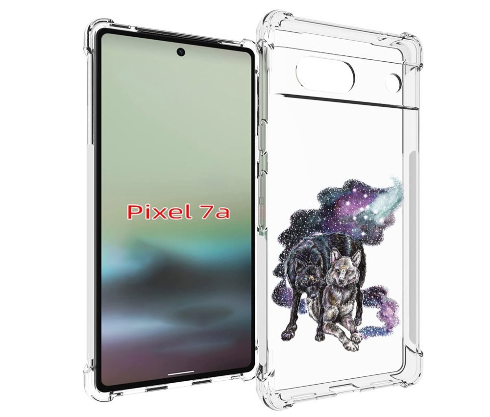 

Чехол MyPads звездные волки для Google Pixel 7A, Tocco