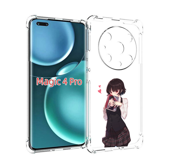 

Чехол MyPads Persona 5 - Makoto Niijima для Honor Magic4 Pro, Прозрачный, Tocco
