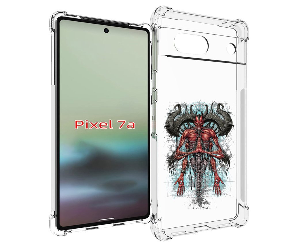 

Чехол MyPads дьявол для Google Pixel 7A, Tocco