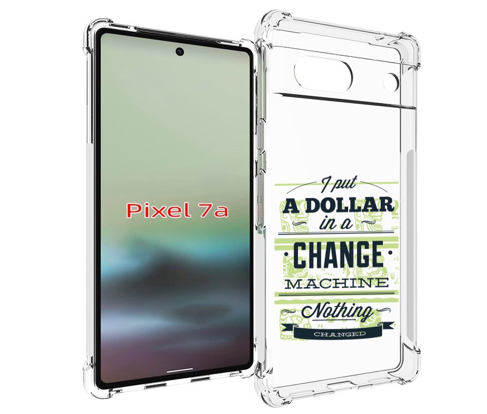 

Чехол MyPads доллар надпись для Google Pixel 7A, Tocco