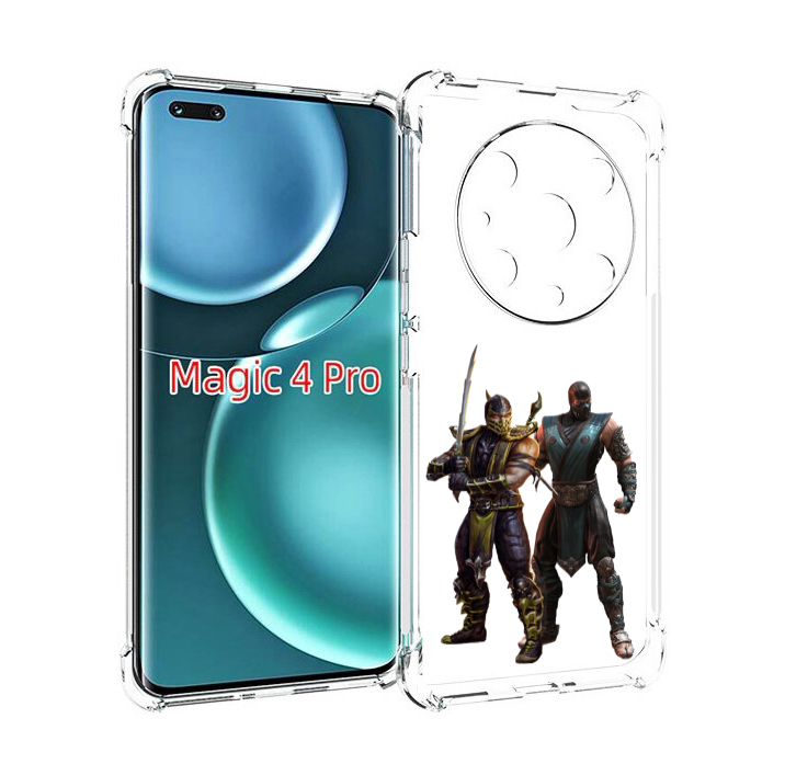 

Чехол MyPads Mortal-Kombat-1 для Honor Magic4 Pro, Прозрачный, Tocco