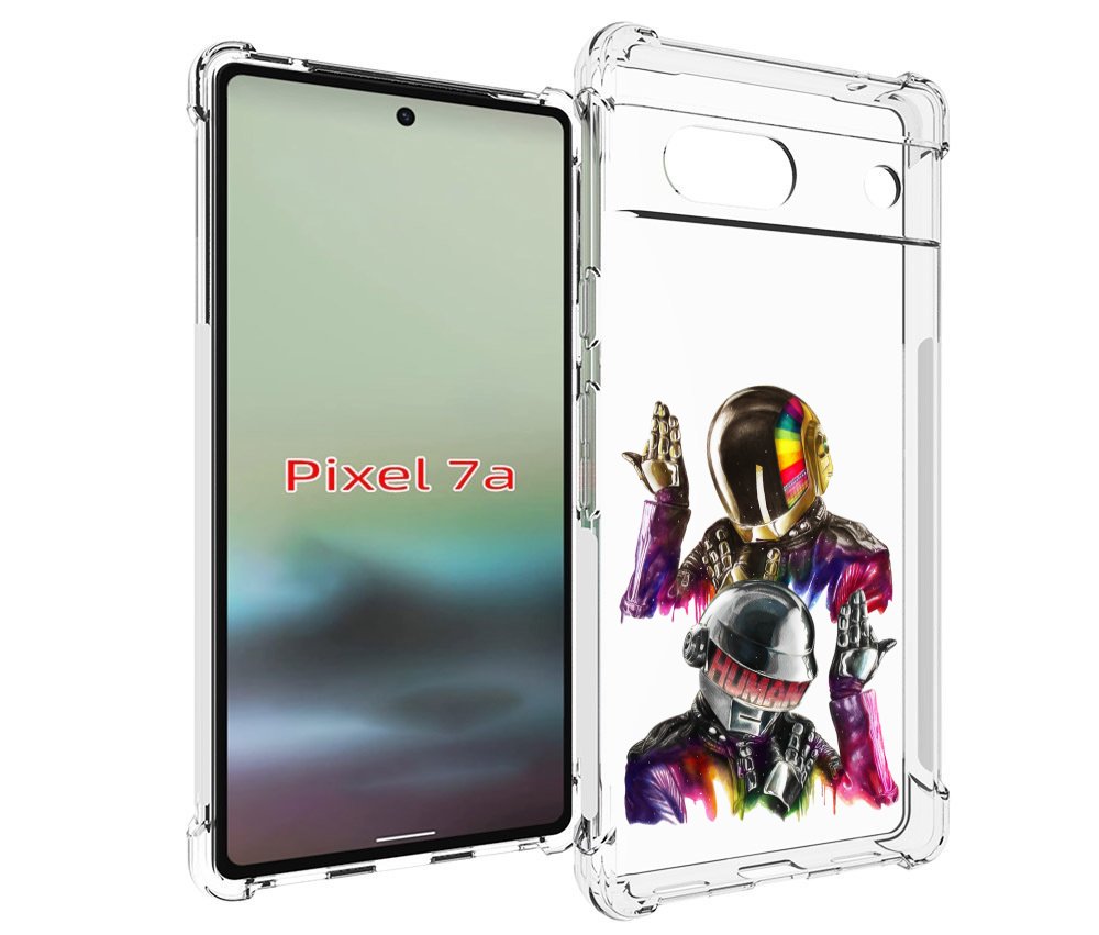 

Чехол MyPads диско космонавты для Google Pixel 7A, Tocco