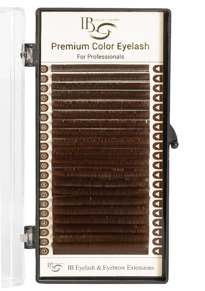 

Ресницы I beauty, 20 линий, L 0.10 7-14 mm, Черный