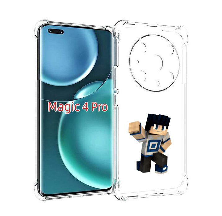 

Чехол MyPads Minecraft-1 для Honor Magic4 Pro, Прозрачный, Tocco