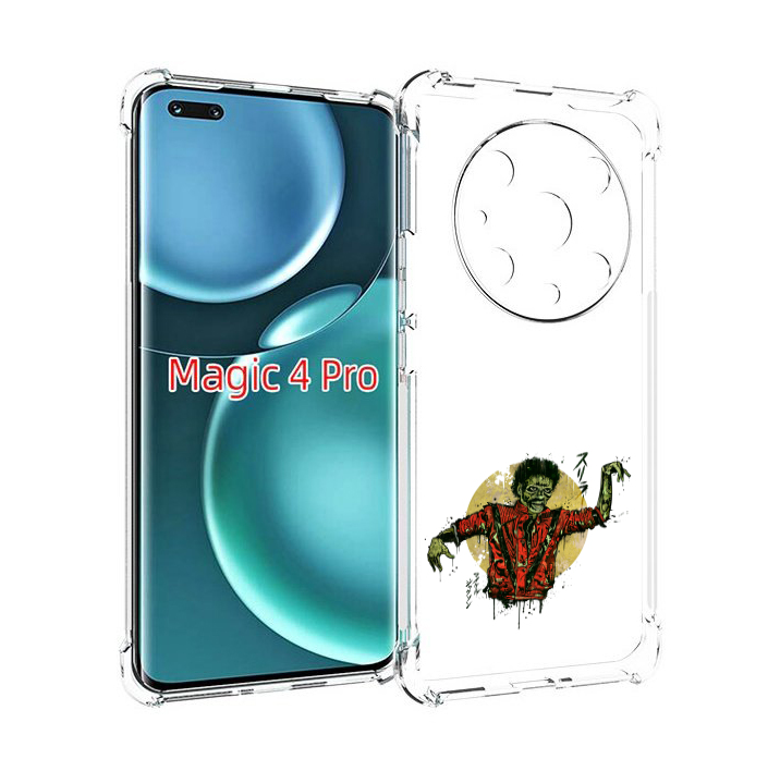 

Чехол MyPads Зомби для Honor Magic4 Pro, Прозрачный, Tocco