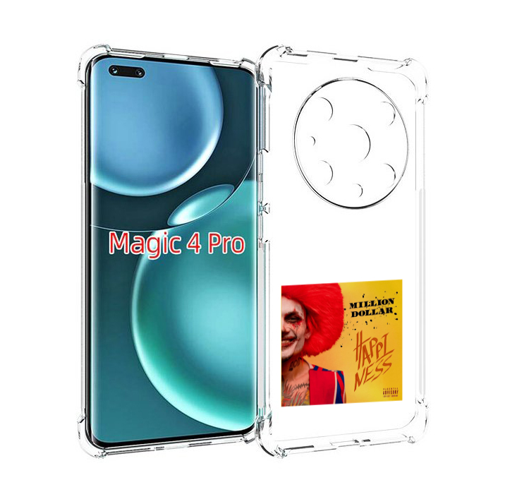 

Чехол MyPads Million Dollar, Happiness Morgenshtern для Honor Magic4 Pro, Прозрачный, Tocco