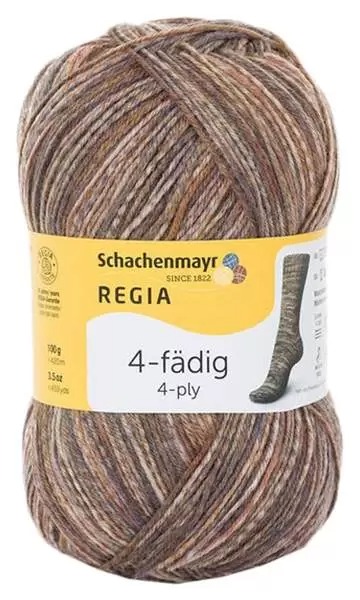 

Schachenmayr Regia 4 fadig Color 100g из 4 ниток 07955, Разноцветный