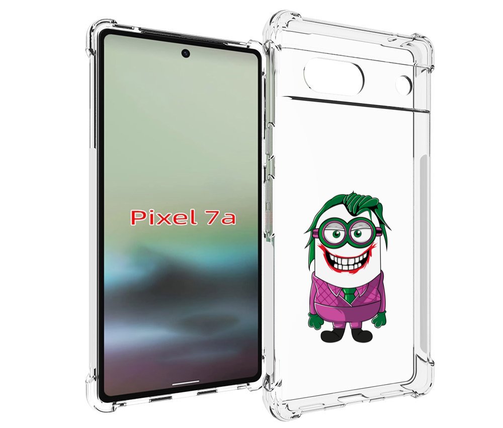 

Чехол MyPads джокер миньон для Google Pixel 7A, Tocco
