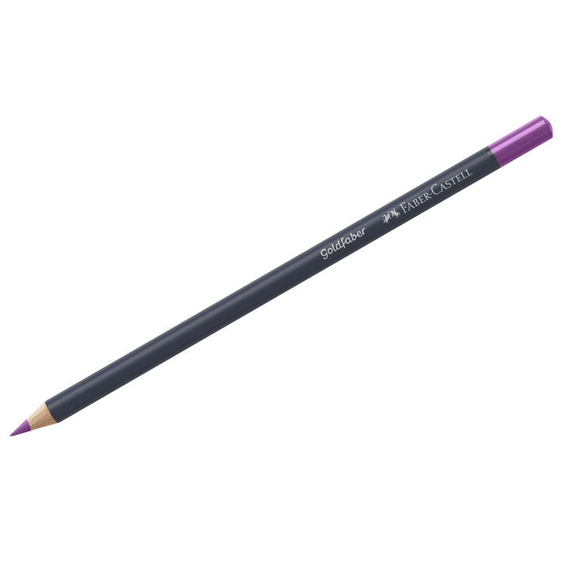 

Карандаш художественный Faber-Castell "Goldfaber", цвет 134 малиновый, Розовый