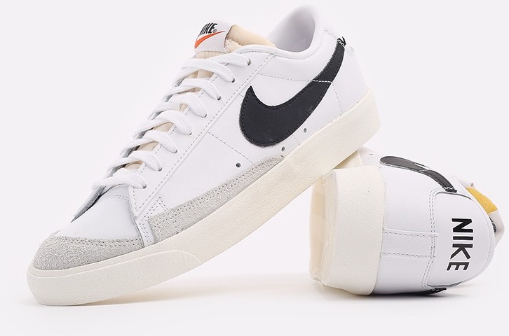 

Кеды мужские Nike Blazer Low '77 Vintage белые 10.5 US, Белый, Blazer Low '77 Vintage