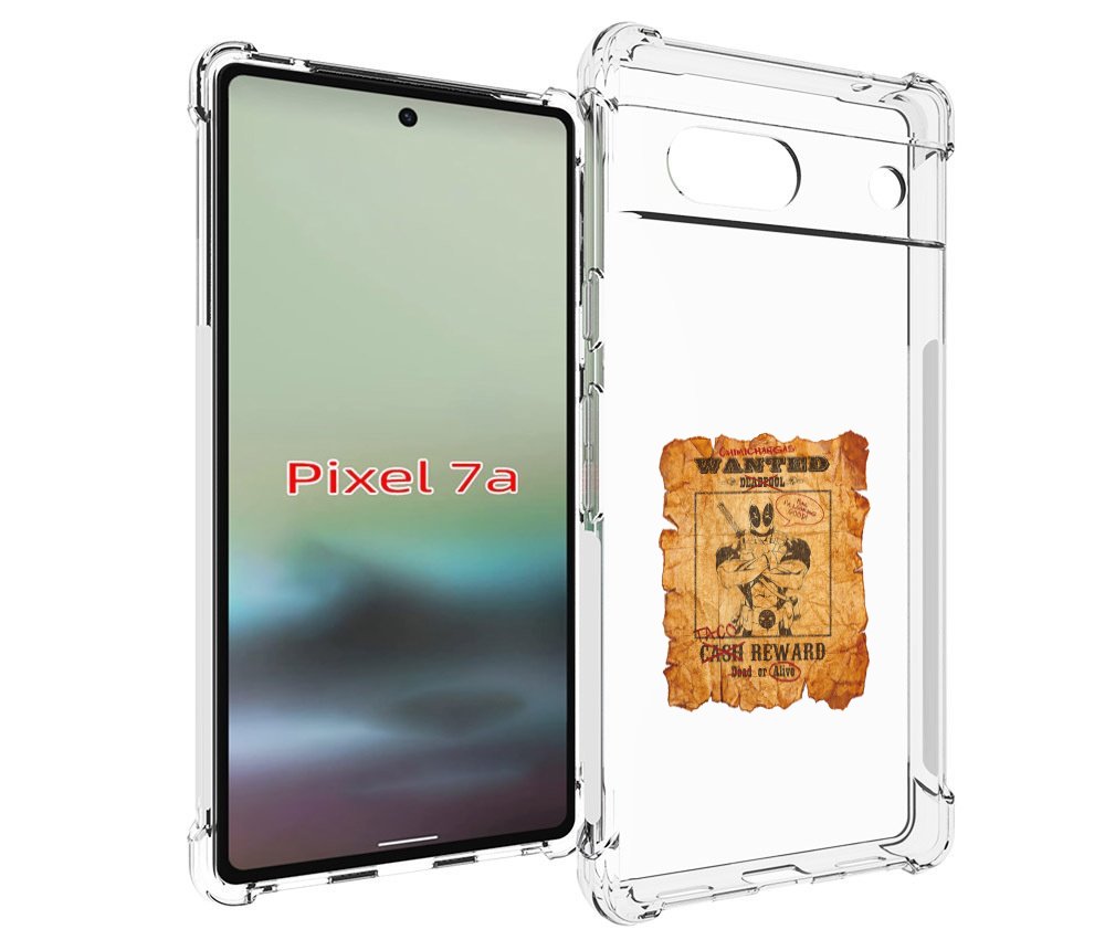 

Чехол MyPads дедпул для Google Pixel 7A, Tocco