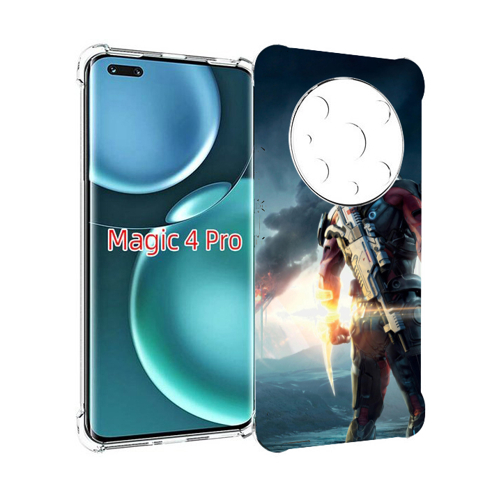 

Чехол MyPads Mass Effect Andromeda Ryder для Honor Magic4 Pro, Прозрачный, Tocco