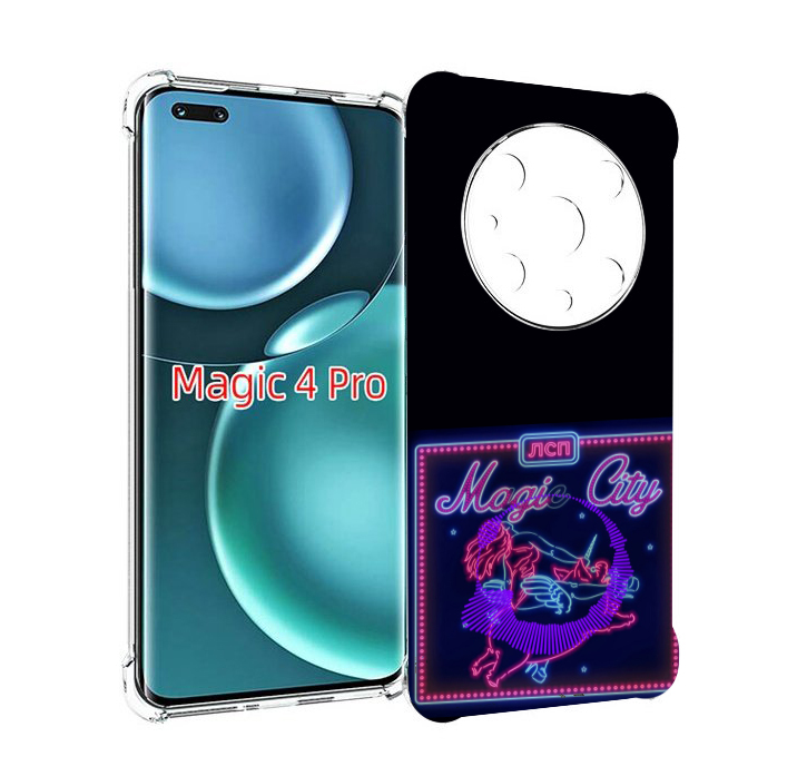 

Чехол MyPads Magic City ЛСП для Honor Magic4 Pro, Прозрачный, Tocco