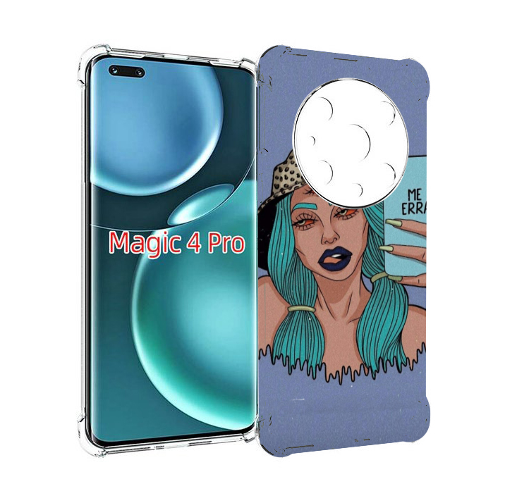 

Чехол MyPads ME Erra женский для Honor Magic4 Pro, Прозрачный, Tocco