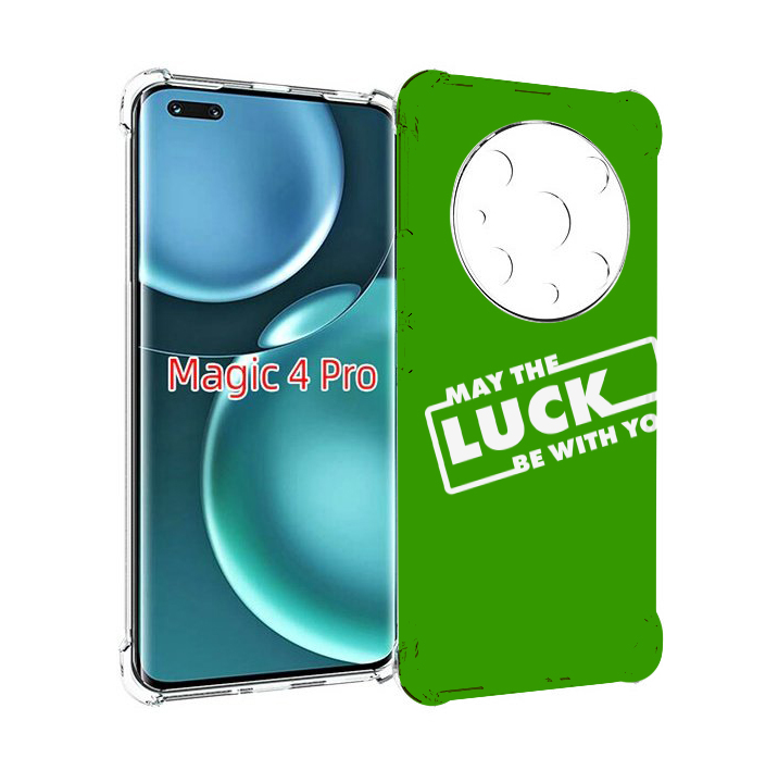 

Чехол MyPads Luck green для Honor Magic4 Pro, Прозрачный, Tocco