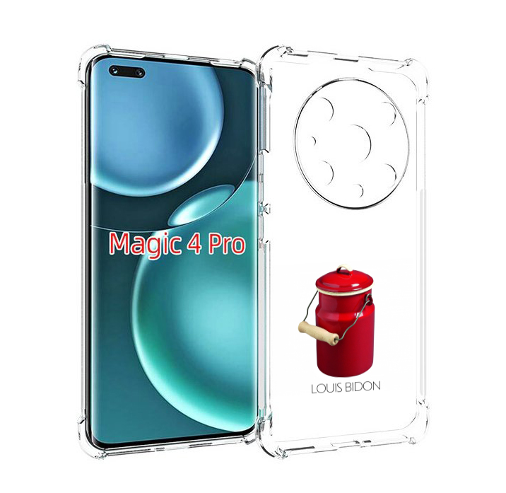 

Чехол MyPads Louis-bidon для Honor Magic4 Pro, Прозрачный, Tocco