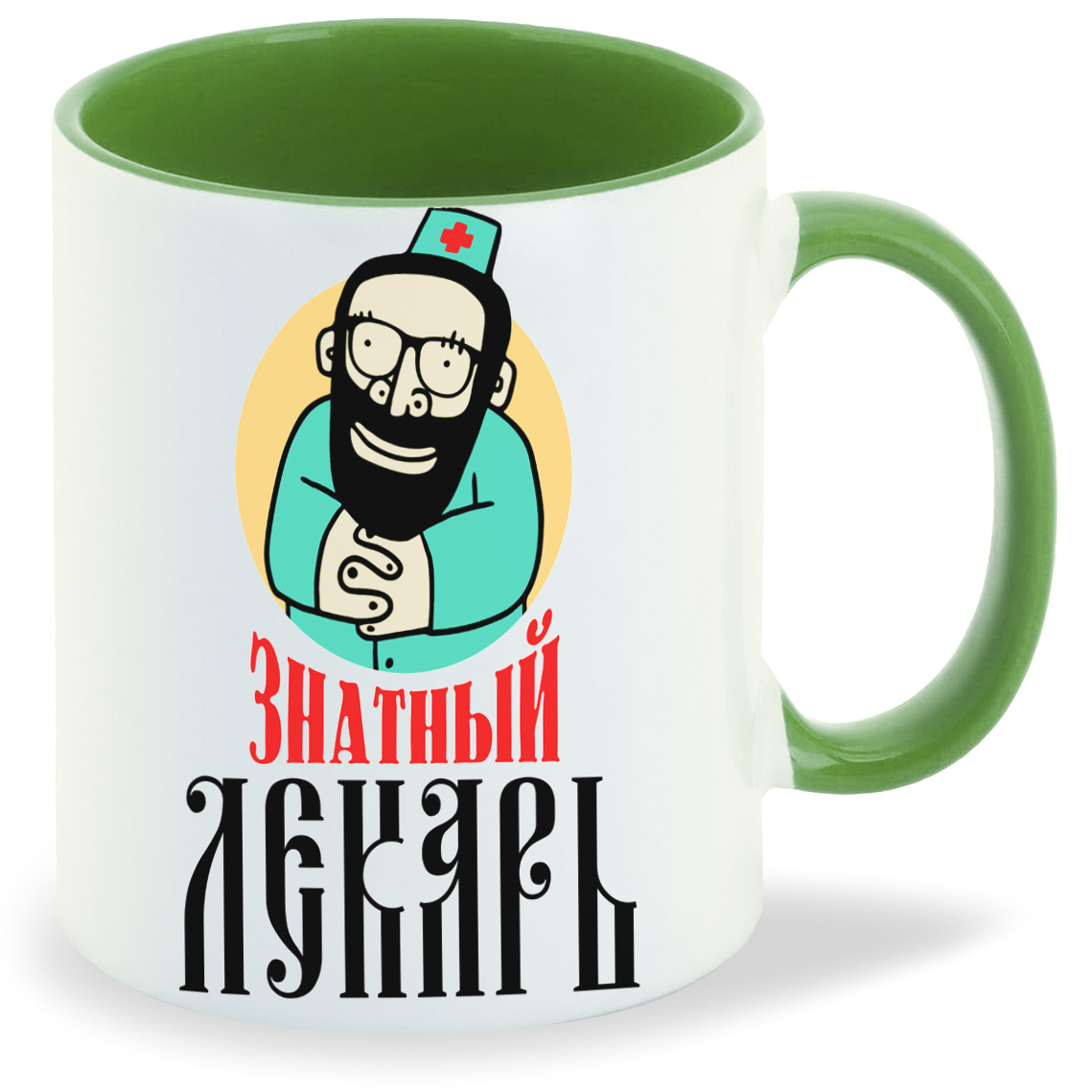 

Кружка CoolPodarok Знатный лекарь мужчина, Знатный лекарь мужчина