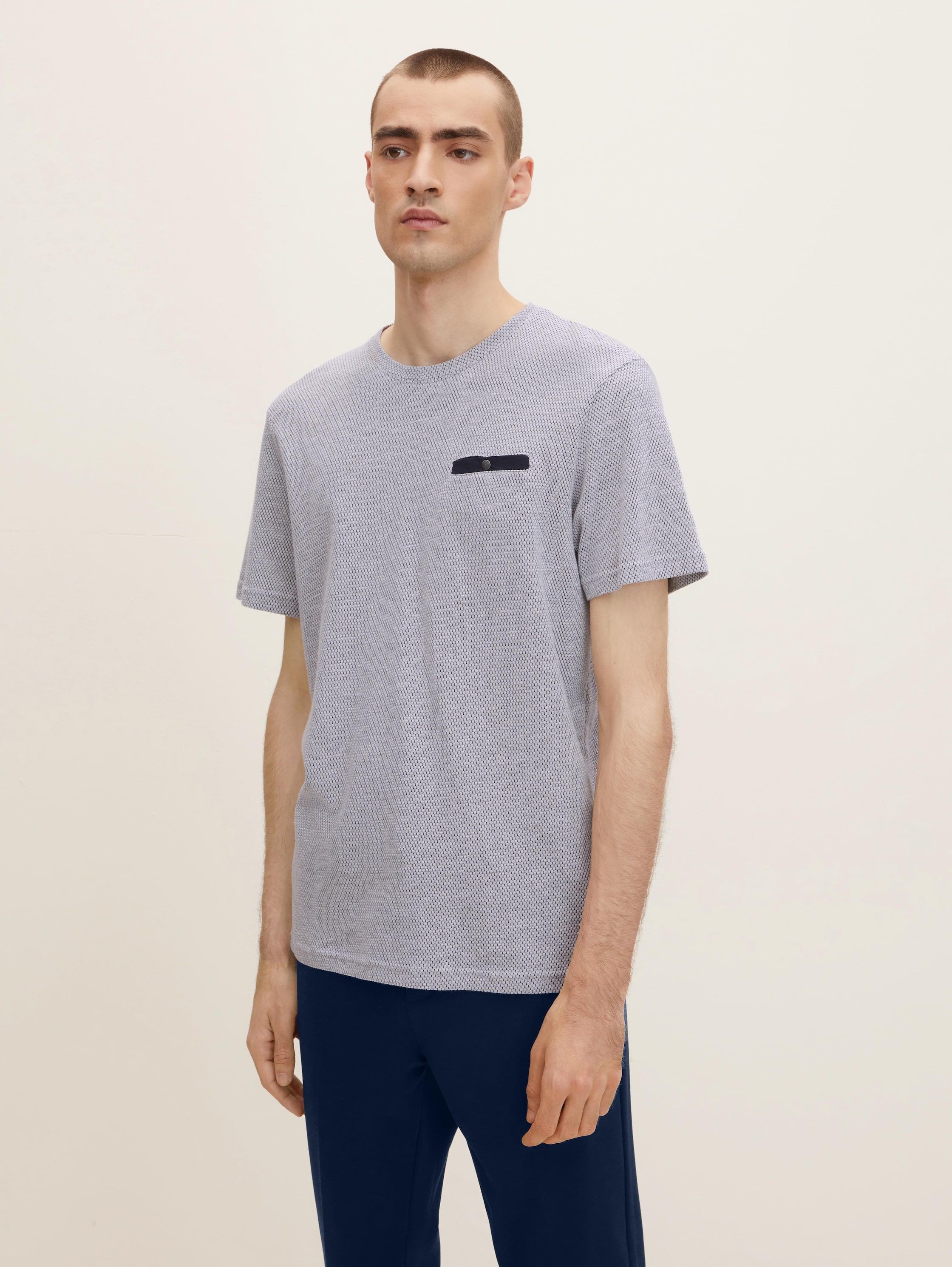 

Футболка мужская TOM TAILOR 1030050 серая 2XL, 1030050