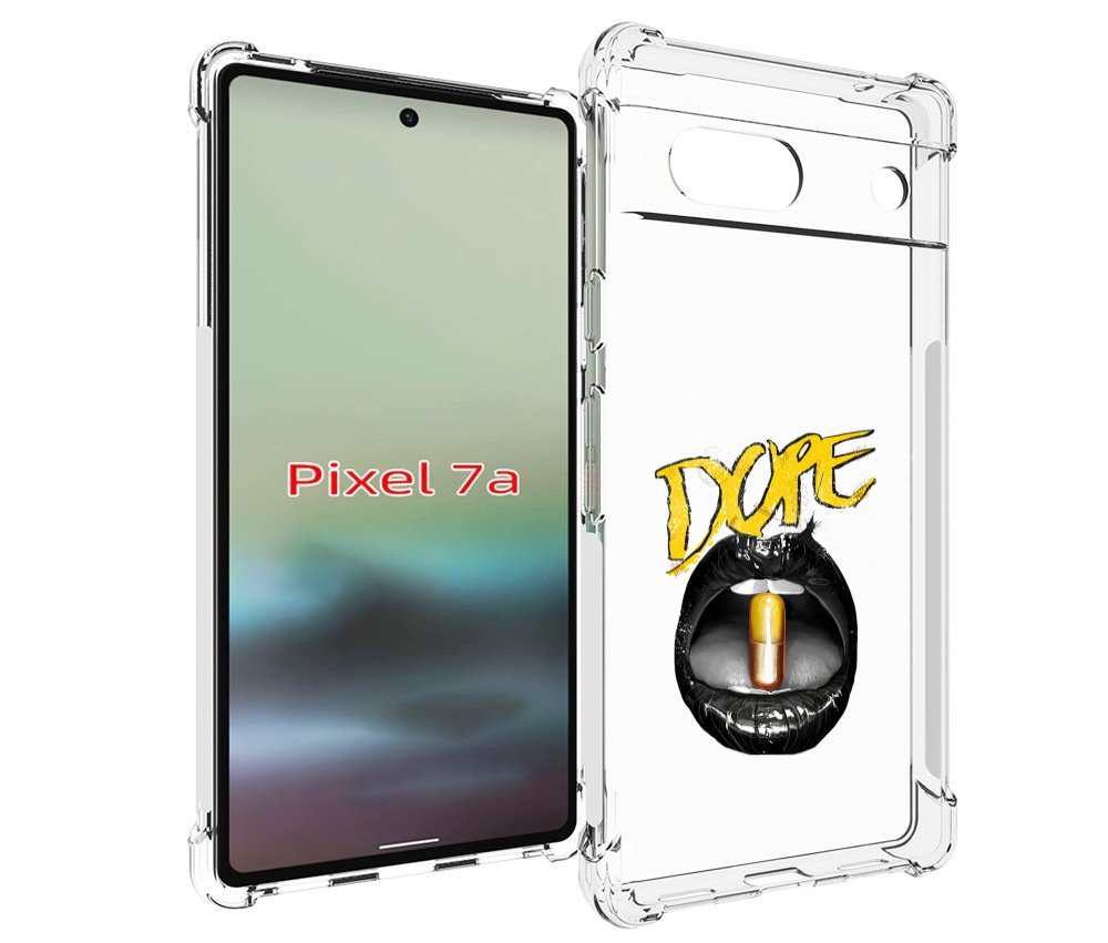 

Чехол MyPads губы для Google Pixel 7A, Tocco
