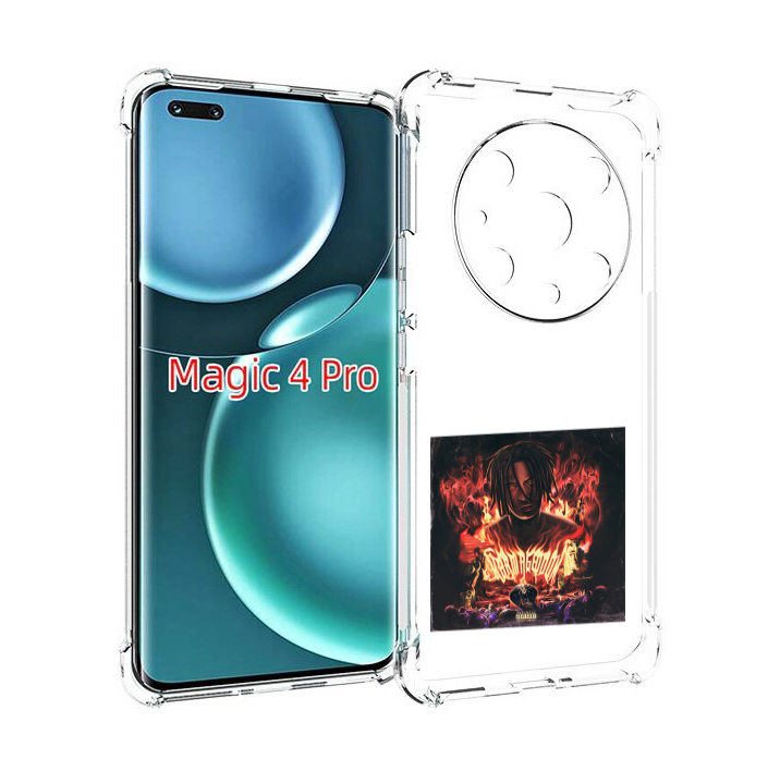 

Чехол MyPads Karmageddon Kizaru для Honor Magic4 Pro, Прозрачный, Tocco