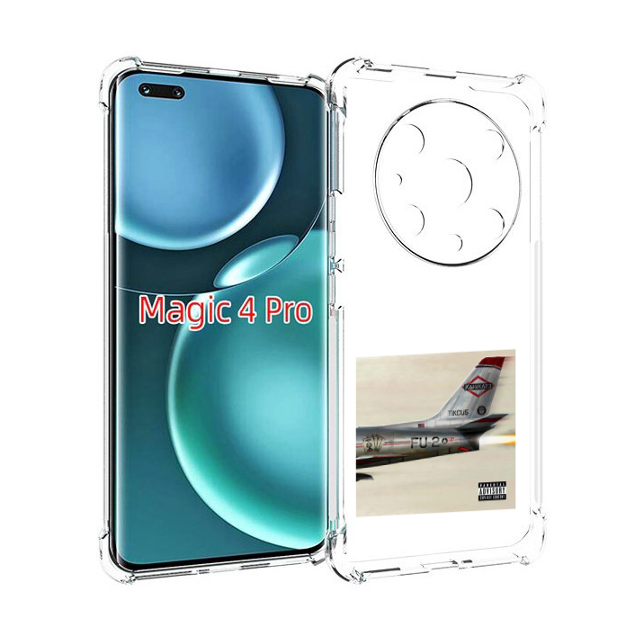 

Чехол MyPads KAMIKAZE Eminem для Honor Magic4 Pro, Прозрачный, Tocco